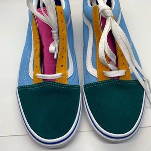 Vans Old Skool Colorblock Sneakers, Size 8 (M)